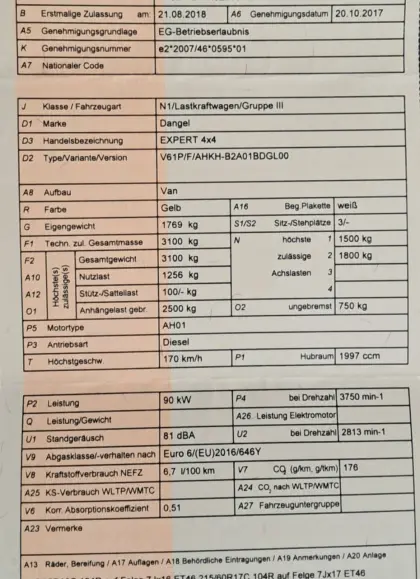 Peugeot Expert Dangel Allrad