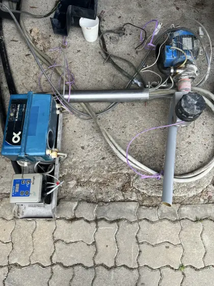 Automatische Milchtankwaschanlage