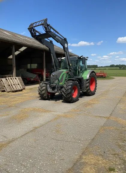 Fendt 718 Vario Profi Mit Stoll FZ60.1