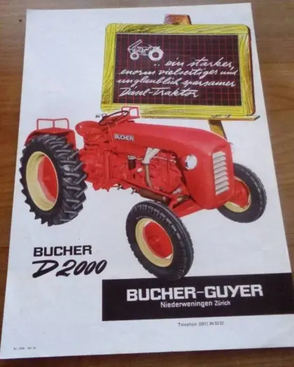 BUCHER D2000 Traktor