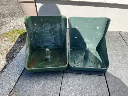 Halterung für Lecksteine