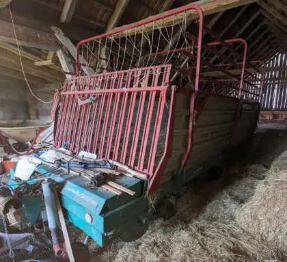 Ladewagen Steyr Hamster 803V