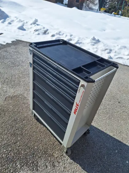 Holex Werkstattwagen befüllt, Wera, Bessey, Format