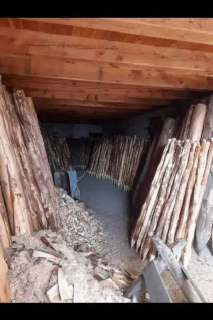 Zaunstecken, Zaunpfähle, Weidepfähle