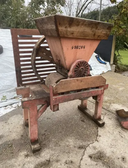 Obstmühle für Saftpresse Mostpresse Saftherstellung