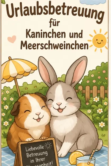 Urlaubsbetreuung für Kaninchen und Meerschweinchen