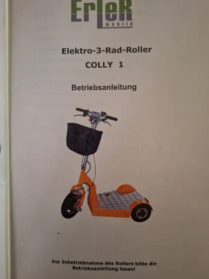 Elektro Dreiradroller Colly 1