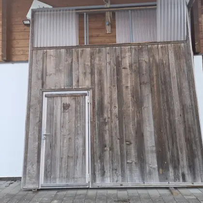 Schiebetor H 4,15 m B 3,76 m 2×