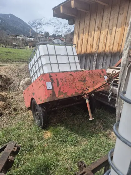 Verkaufe Weidefass Anhänger