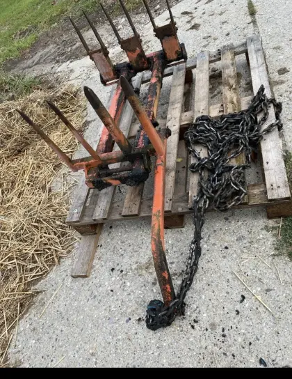 Wölfleder Hochförderer Rechen Kette Schubstangenentmistung