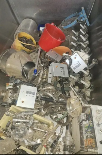 Miele Melkmaschine Etscheid Milchtank