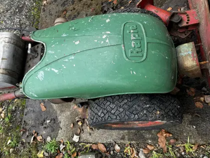 Rapid Basco Motormäher mit Schneeschild