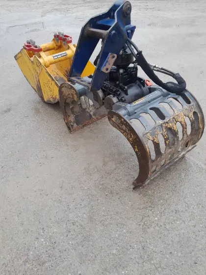 Kinshofer HPX Sortiergreifer mit Wechselschalen