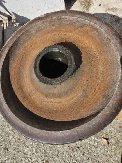 3 Stk. Eisenbahnräder