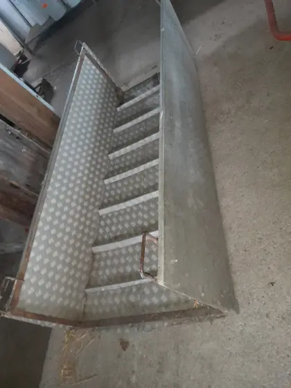 Verladerampe für Tiere