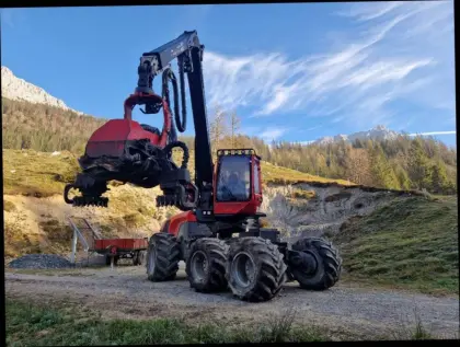 Harvester Komatsu 931.2