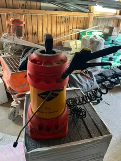 Mesto Hochdrucksprühgerät 6 l mit ca. 15 l Öl