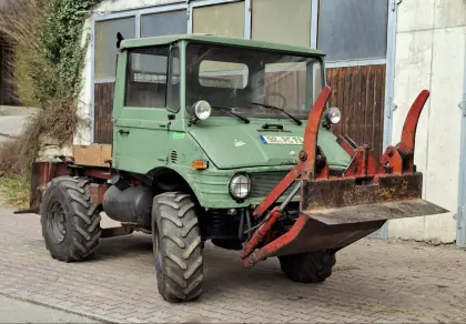 Unimog 407, 421 Werner Forst, Forstschlepper
