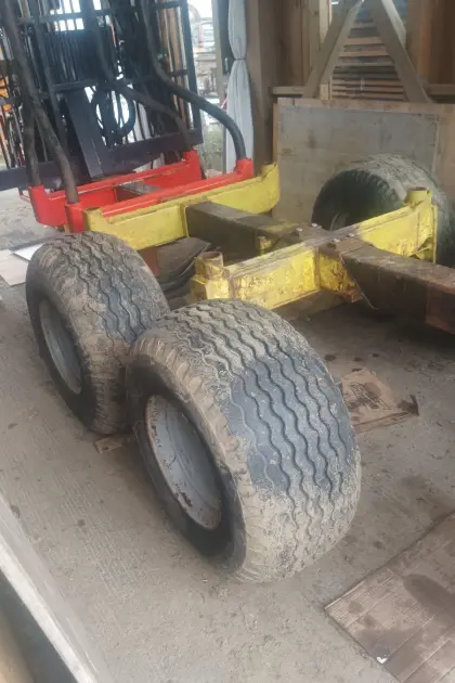 4 Stk. Räder von Forstanhänger