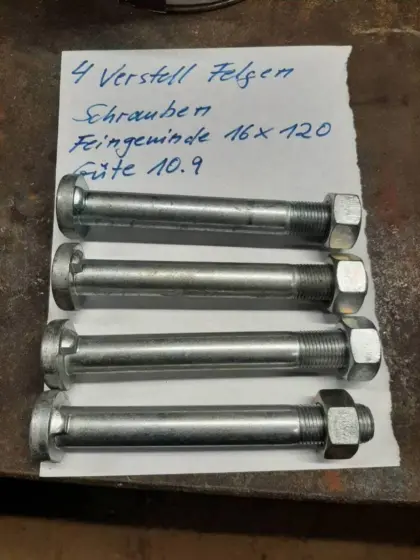 4 Verstellfelgen Schrauben 16x120