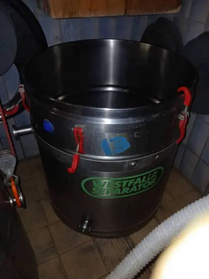 Milchtank 300 l mit Sumpf