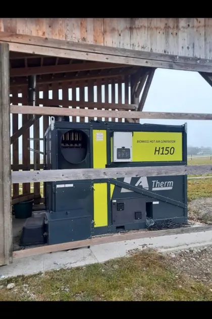 Lasco Hackgutwarmofen H150