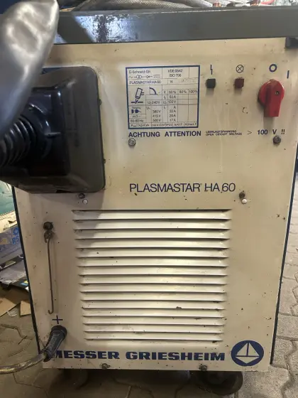 Plasmaschneider Messer Griesheim Plasmastar HA60