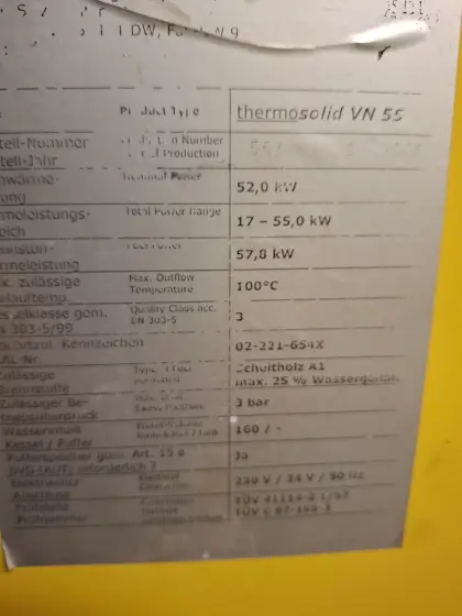 Heizkessel SHT