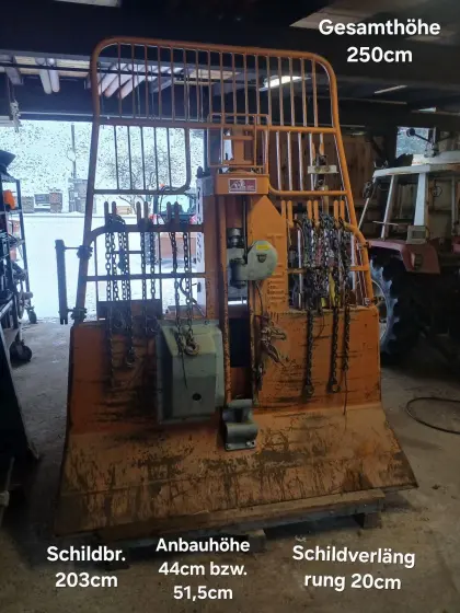 Tigerseilwinde 8 t 150 m 12er Seil