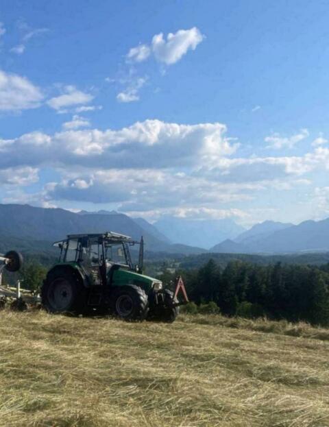 Heu Grummet Rundballen 1. und 2. Schnitt