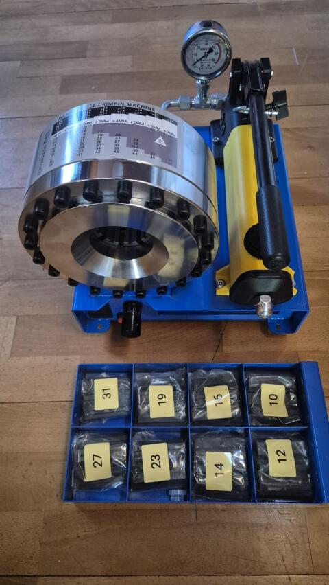 Hydraulikschlauchpresse