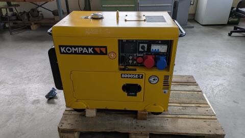 Notstromaggregat Dieselgenerator 8 kVA KW8000SE-T