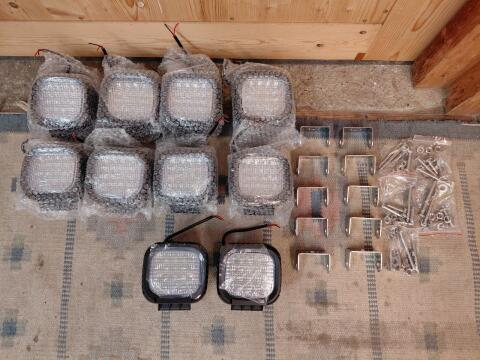 5.200 Lumen 10 Stk. LED Arbeitsscheinwerfer 12V