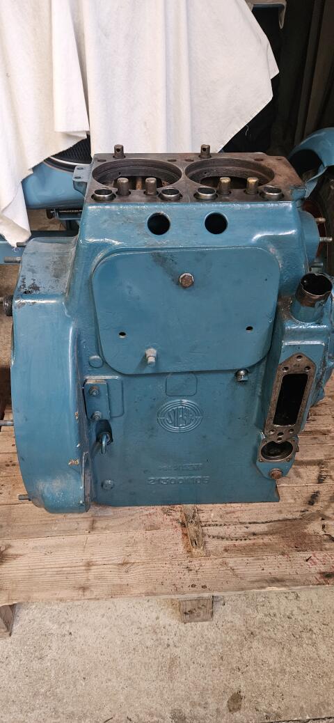 Steyr 180 Motorblock