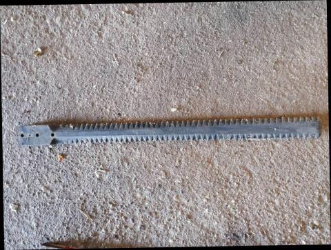 Siloblockschneider Messer