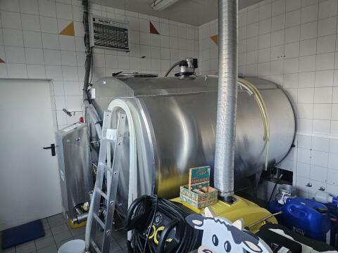 Milchtank 3.800 l