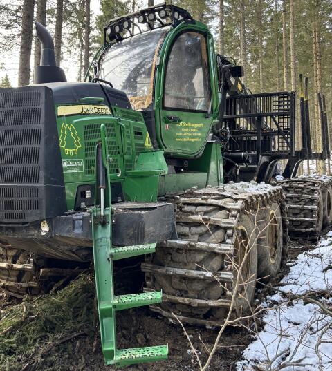 John Deere 1510G Forwarder inkl. Astwanne