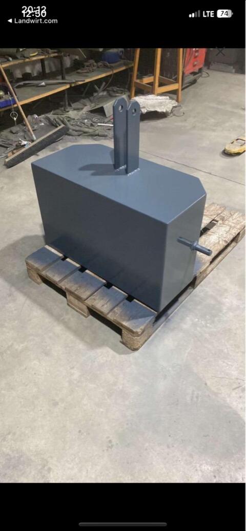 Frontgewicht 300 kg 400 kg