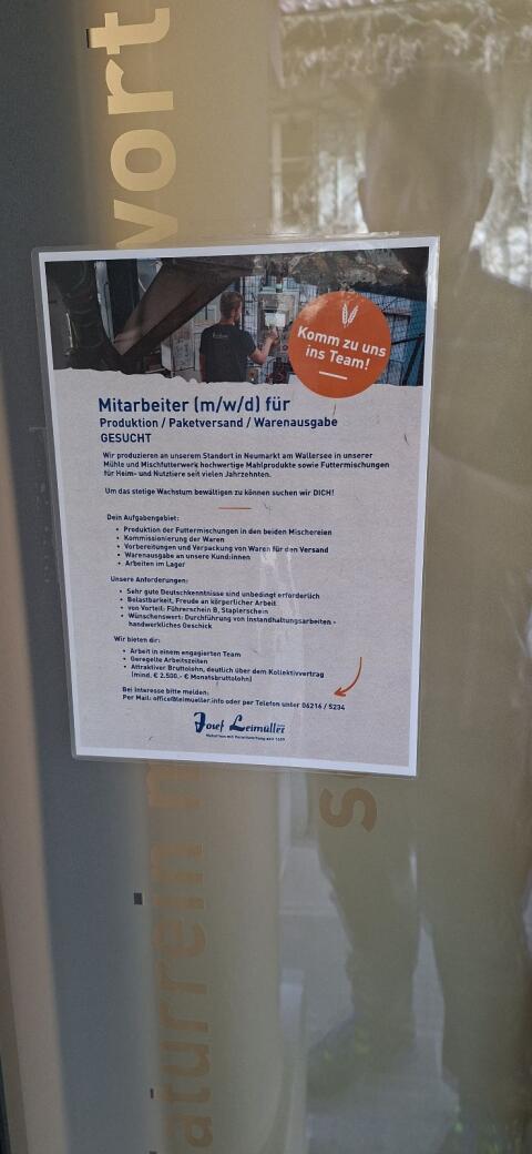 Firma Leimüller sucht dich