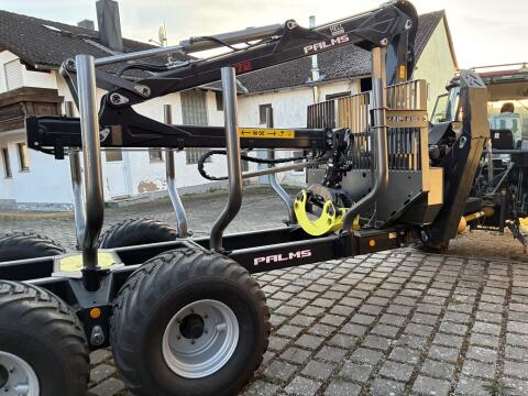 Palms 10.0 RM Rückewagen Kran FK 5.72 Funkfernsteuerung Voll