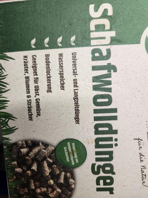 Schafwollpellets