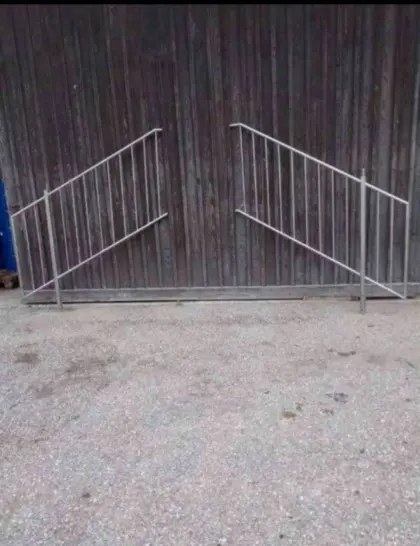 Stiegengeländer Edelstahl