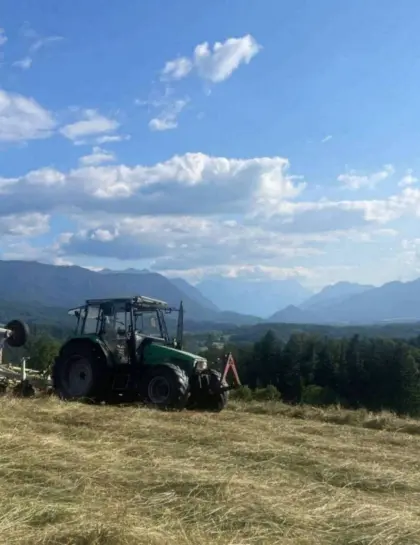 Heu Grummet Rundballen 1. und 2. Schnitt