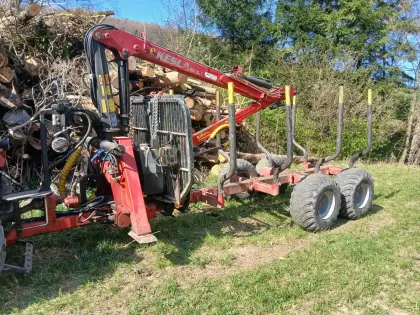 Verkaufe Kesla 203T / Patu Forstanhänger / Kranwagen