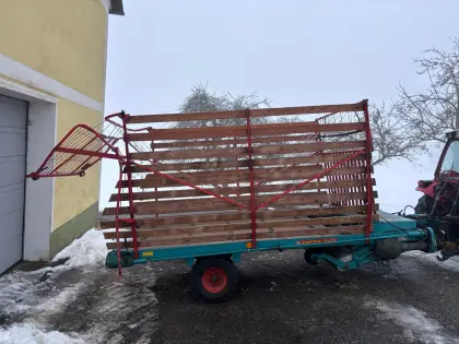 Steyr Ladewagen Hamster ca. 17 m³ - Weitwinkelzapfwelle