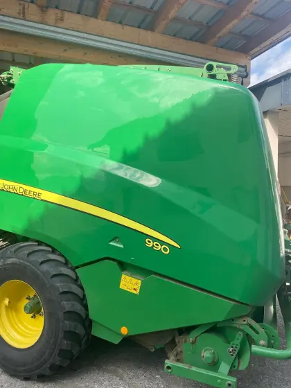 John Deere Rundballenpresse 990