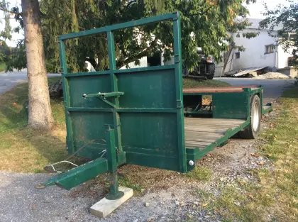 Traktoranhänger - Tieflader