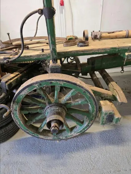 Original Gösser Pferdewagen