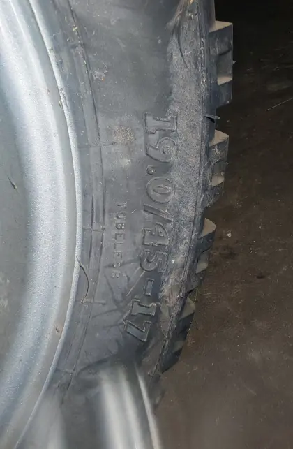 Pöttinger Boss 3 Kompletträder + Achse