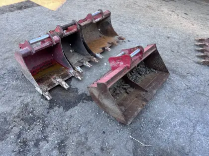 Löffelpaket 1,5 bis 2 t Bagger